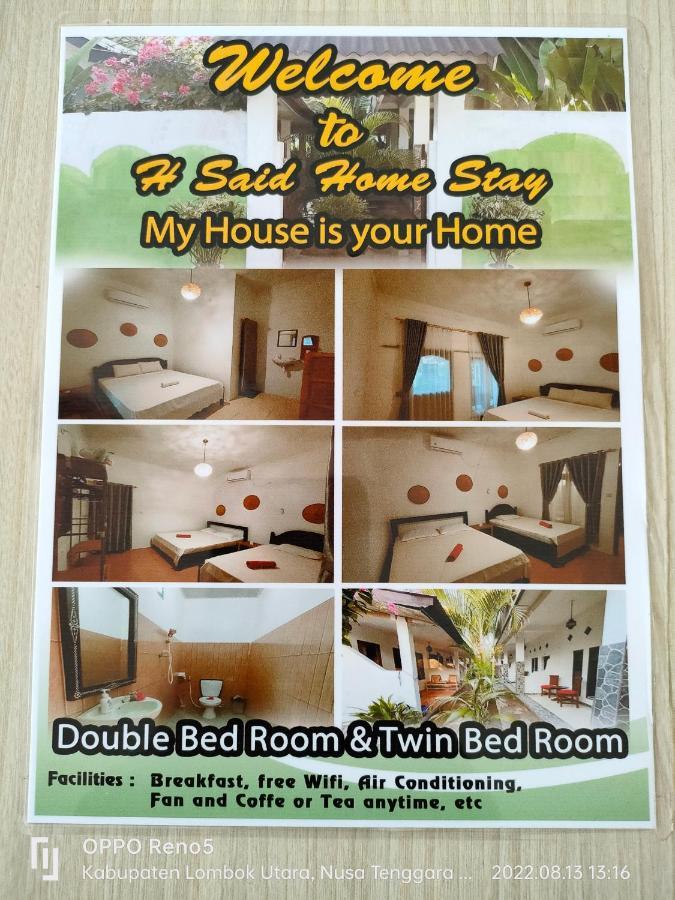 H.Said Homestay Gili Trawangan Bagian luar foto